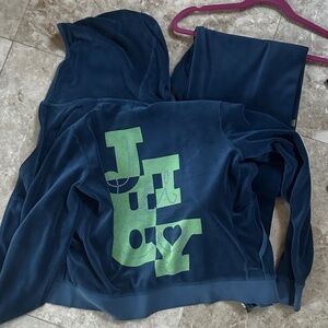 Juicey couture track suit XL top and L pants